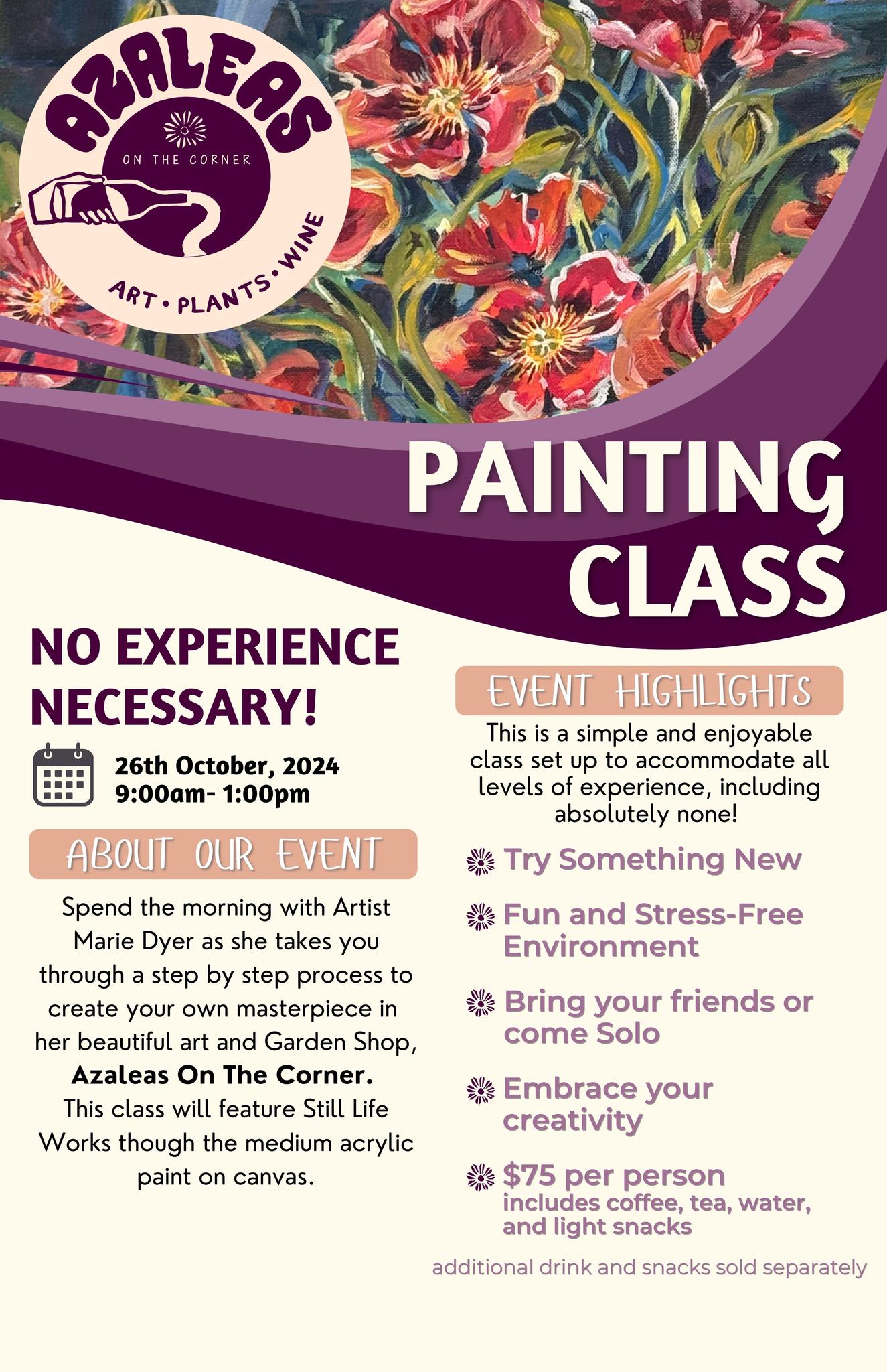 October Painting Class