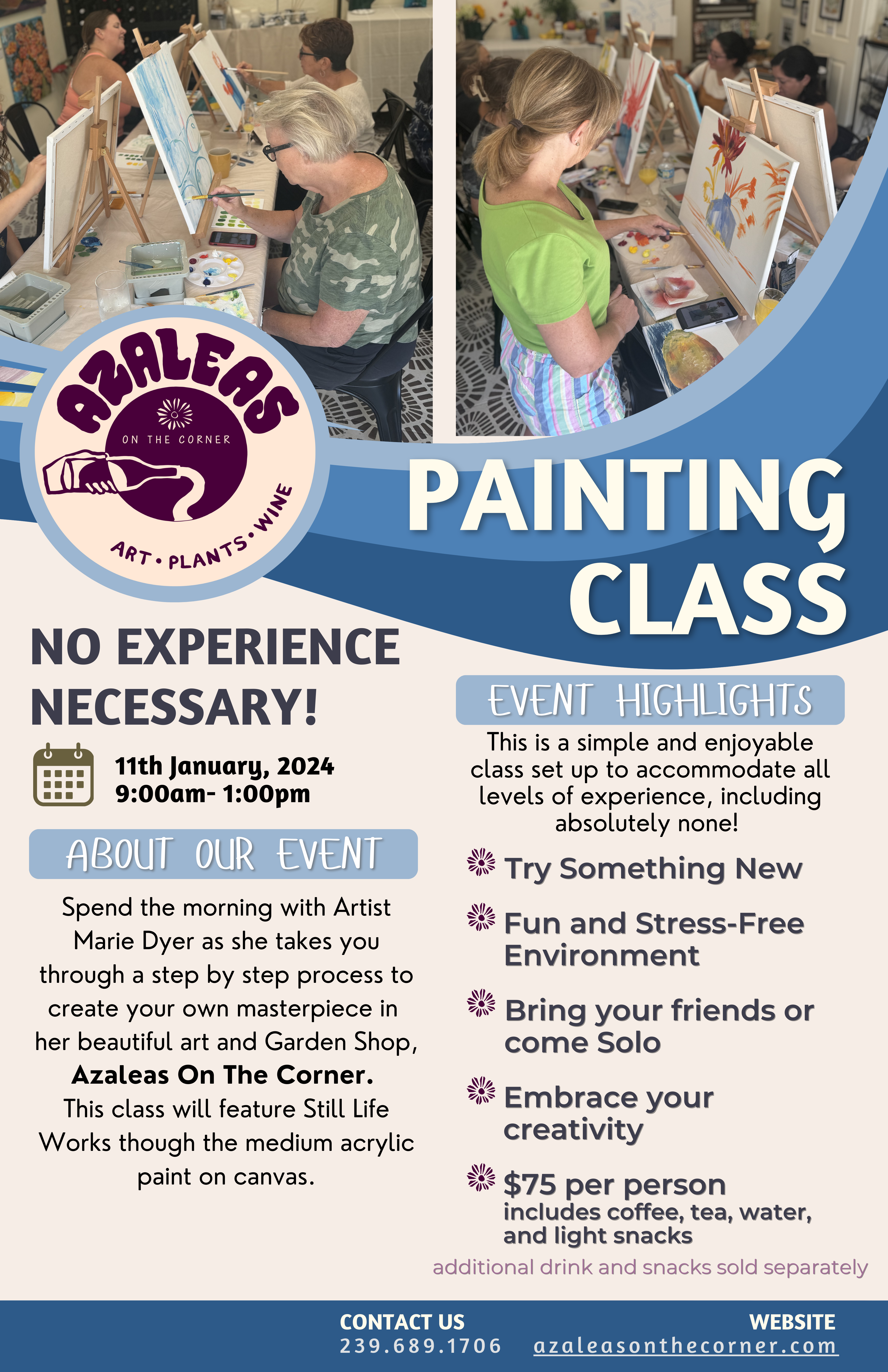 January Painting Class